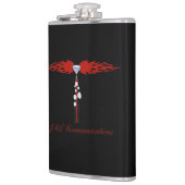 Flasques Logo de la tour de communication JML (Gauche)