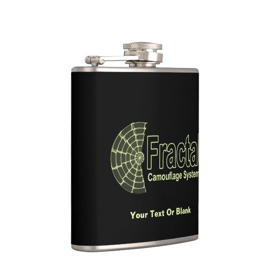 Flasques Logo des systèmes de camouflage fractal (Droite)