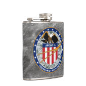 Flasques Logo du patch de mission Apollo 16 NASA (Droite)