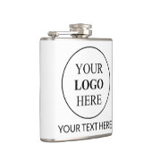 Flasques Logo promotionnel personnalisé - Pas de commande m (Droite)