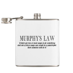 Flasques Loi de Murphy