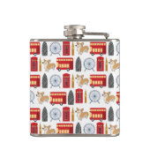 Flasques London Icon and Corgi Collage Motif (Dos)