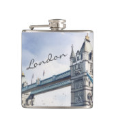 Flasques London Tower Bridge Travel Watercolor (Devant)