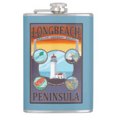 Flasques Long Beach, WashingtonTravel (Devant)