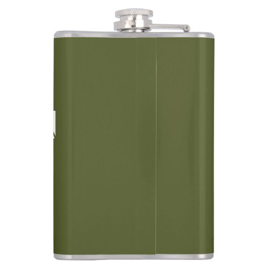 Flasques Longitude de la latitude de Fort Irwin (Dos)