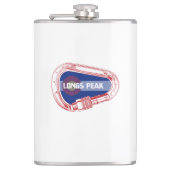 Flasques Longs Peak Escalade Carabiner (Devant)