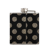 Flasques look pois empreinte de léopard de luxe (Dos)