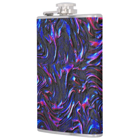 Flasques Looking like blue and pink texturel of wall (Gauche)