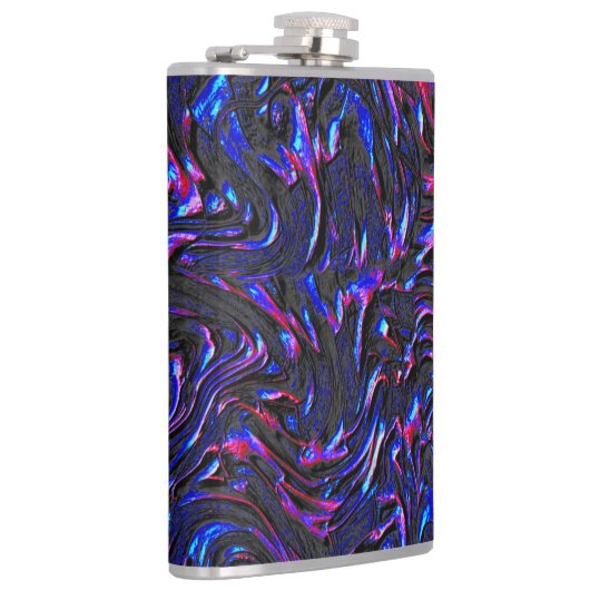 Flasques Looking like blue and pink texturel of wall (Droite)