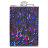 Flasques Looking like blue and pink texturel of wall (Dos)