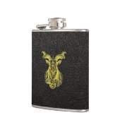 Flasques L'or de Capricorne en cuir (Gauche)