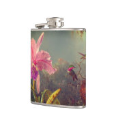 Flasques L'orchidée de Cattleya et trois colibris Heade (Gauche)