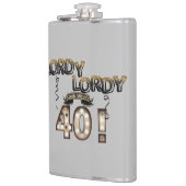 Flasques Lordy Lordy Look qui a 40 ballons d'anniversaire (Gauche)