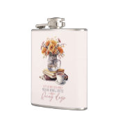 Flasques Lost - Livres, café et pluie Rustic (Gauche)