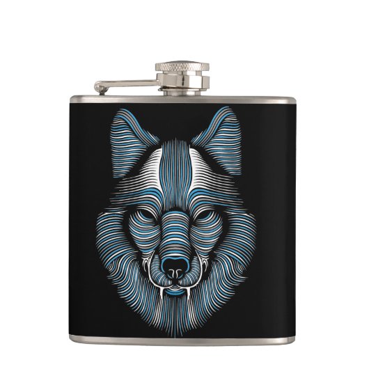 Flasques Loup (Devant)