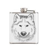 Flasques Loup blanc (Dos)