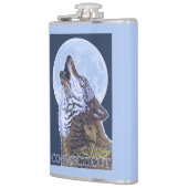 Flasques Loup de ConnecticutHowling (Gauche)