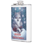 Flasques Loup de Noël - Fiole (Gauche)