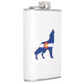 Flasques Loup du drapeau du Colorado (Droite)