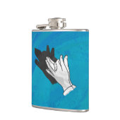 Flasques Loup en bleu (Gauche)