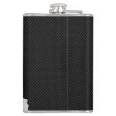 Flasques Loup métallique d'hurlement avec la fibre de (Dos)