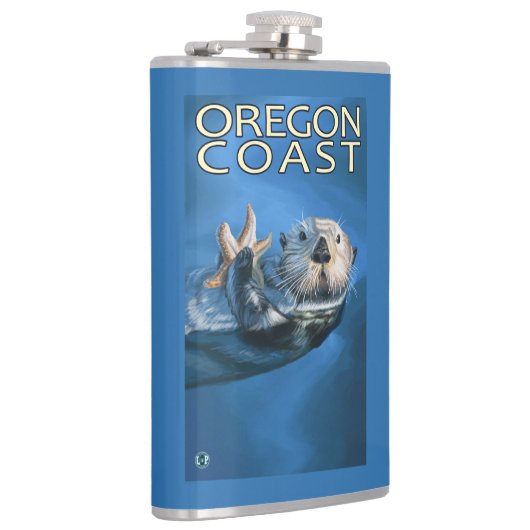 Flasques Loutre de mer de côte de l'Orégon (Droite)