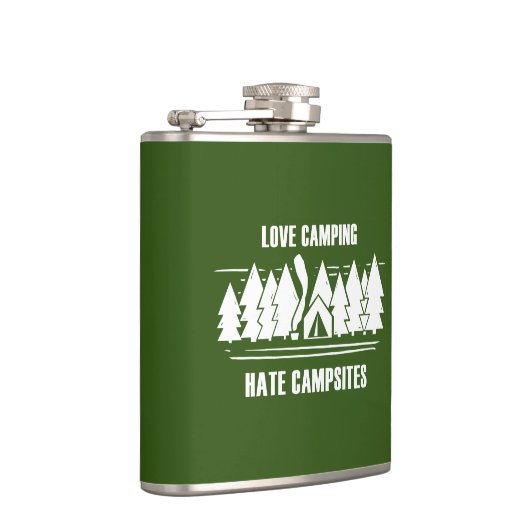 Flasques Love Camping, Campings Hate (Droite)