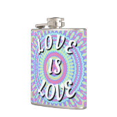 Flasques Love Is Love Fierté  (Gauche)