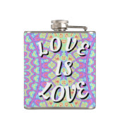 Flasques Love Is Love Fierté  (Dos)