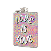 Flasques Love Is Love Fierté  (Gauche)