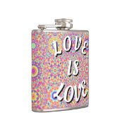 Flasques Love Is Love Fierté  (Droite)