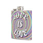 Flasques Love Is Love Fierté  (Gauche)