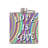 Flasques Love Is Love Fierté  (Dos)