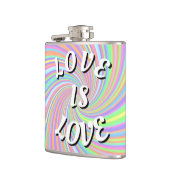 Flasques Love Is Love Fierté  (Gauche)