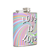 Flasques Love Is Love Fierté  (Droite)