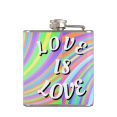 Flasques Love Is Love Fierté  (Dos)