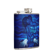 Flasques Love, Passion act - paire avec dauphin (Droite)