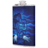 Flasques Love, Passion act - paire avec dauphin (Gauche)