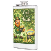 Flasques Luck of the Irish Metal Flask (Gauche)