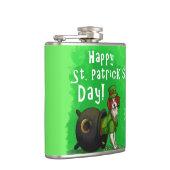 Flasques Lucky St. Patrick's Day Dog (Droite)