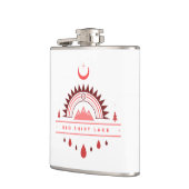 Flasques lune arc-en-ciel du lac alaska (Gauche)