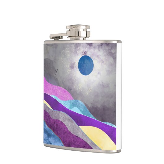 Flasques Lune bleue (Gauche)