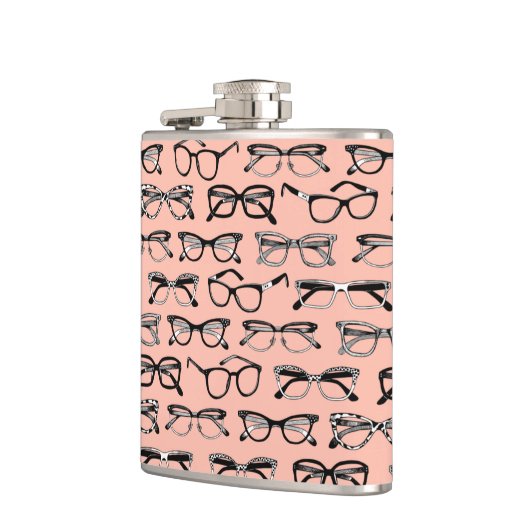 Flasques Lunettes de vue rose pâle, Lunettes de vue, Vêteme (Gauche)