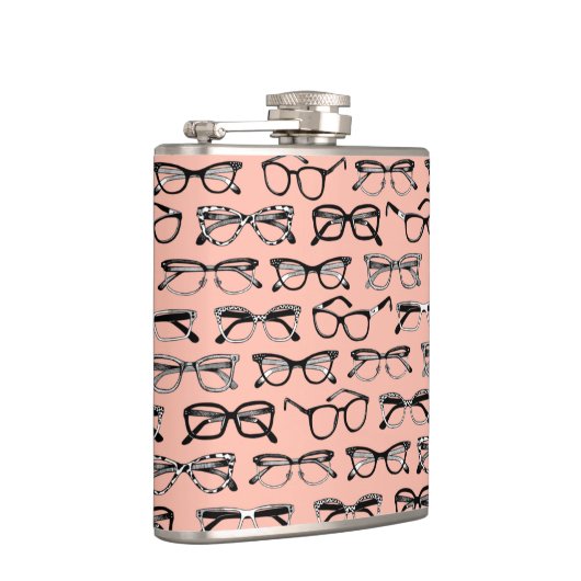 Flasques Lunettes de vue rose pâle, Lunettes de vue, Vêteme (Droite)