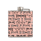 Flasques Lunettes de vue rose pâle, Lunettes de vue, Vêteme (Dos)