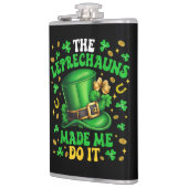 Flasques Lutins du Trèfle M'ont Fait Faire Ça St Patrick (Gauche)
