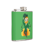 Flasques Lutrin de lutin, dessin animé de la Saint-Patrick  (Droite)