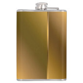 Flasques Luxe Elégant Marbre Noir Or Moderne (Dos)