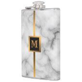 Flasques Luxe Elégant Marbre Noir Or Moderne (Gauche)