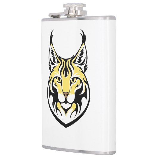 Flasques Lynx, chat sauvage (Gauche)